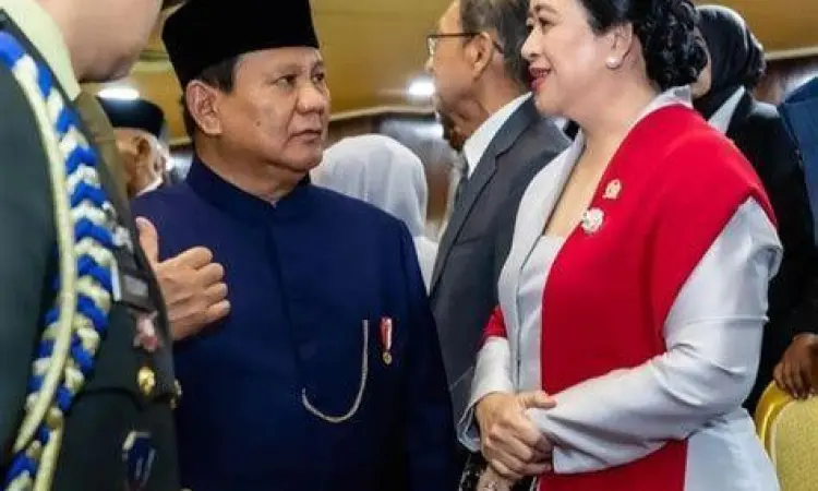 Interaksi Megawati dan Gibran