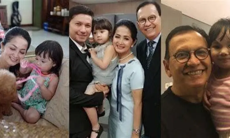 Suasana hangat keluarga Roy Marten