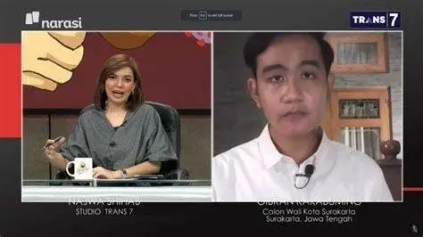 Wawancara Eksklusif Gibran Gibran Rakabuming Raka di meja Mata Najwa