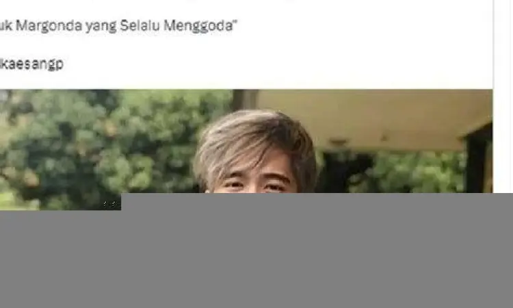 Gibran menggunakan meme di Instagram