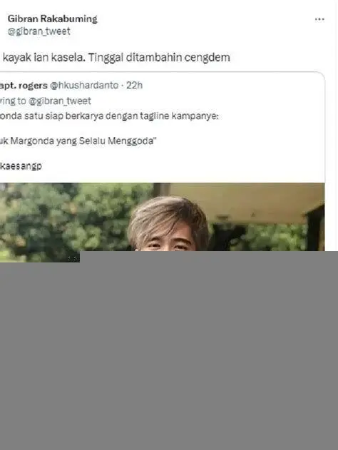 Humor Digital Gibran Gibran menggunakan meme di Instagram