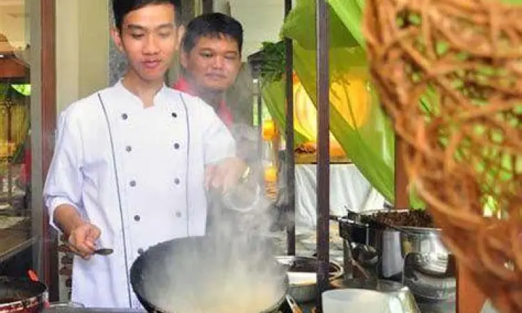 Sajian kuliner tradisional pernikahan Gibran