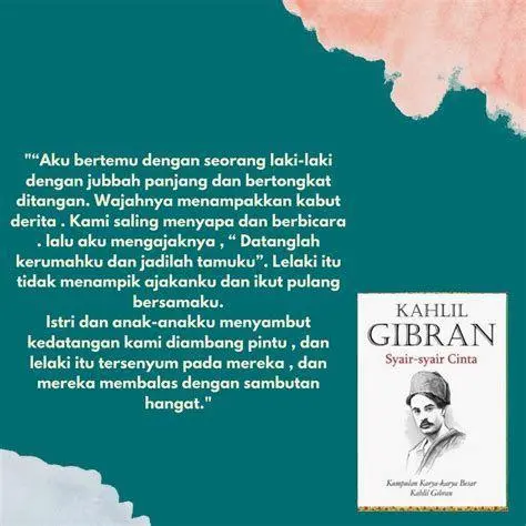 Koleksi Lengkap Kahlil Gibran Kumpulan buku puisi Kahlil Gibran berbagai judul
