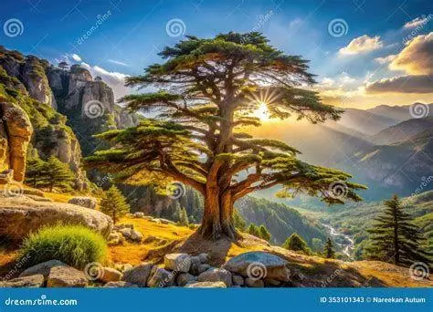 Alam sebagai Guru Cinta Pemandangan alam Lebanon inspirasi Gibran