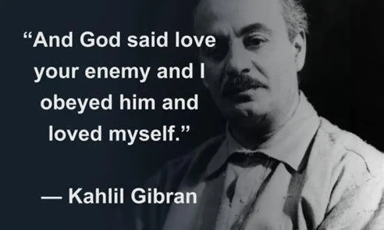 Ilustrasi filosofi Kahlil Gibran tentang keilahian