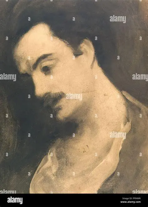 Kahlil Gibran sang Penulis Potret wajah Kahlil Gibran sastrawan Lebanon