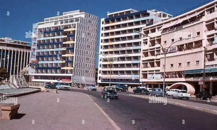 Beirut Masa Lalu Pemandangan Beirut Lebanon era Kahlil Gibran