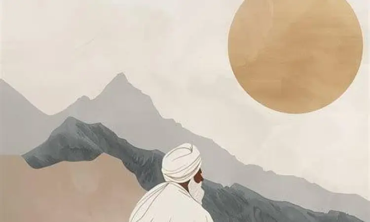 Ilustrasi seni dari buku The Prophet