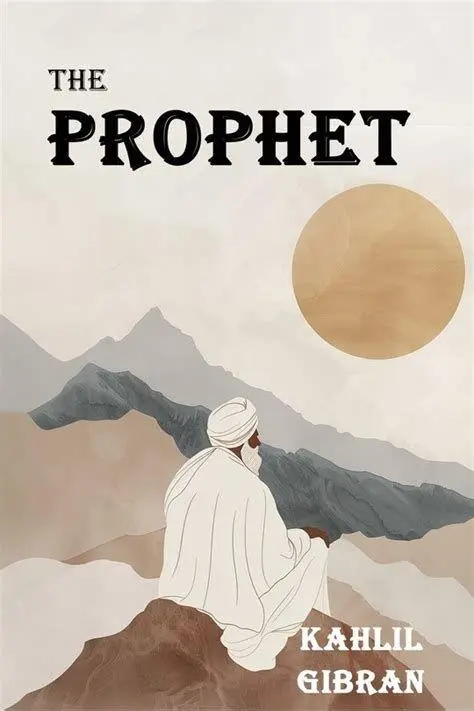 Seni Kahlil Gibran Ilustrasi seni dari buku The Prophet