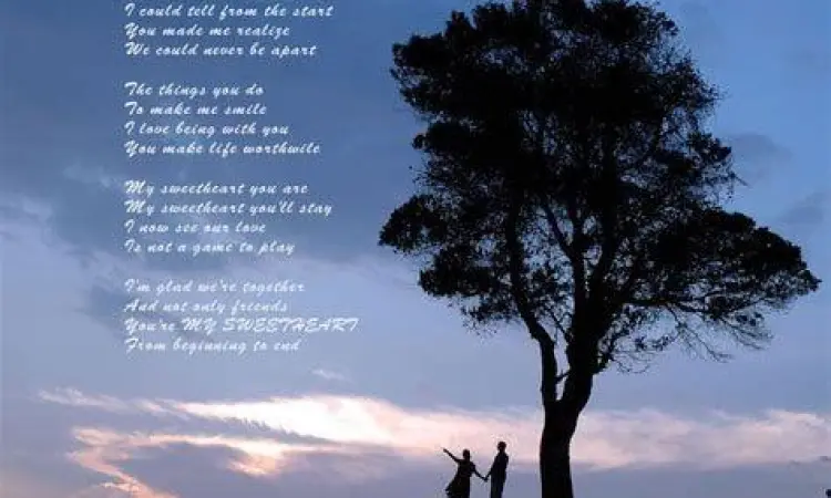 Ilustrasi alam yang menggambarkan kedamaian puitis