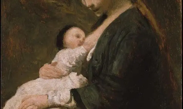 Ilustrasi kasih sayang ibu dan anak