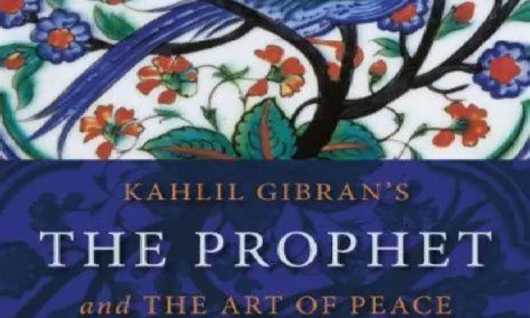 Halaman buku The Prophet karya Kahlil Gibran