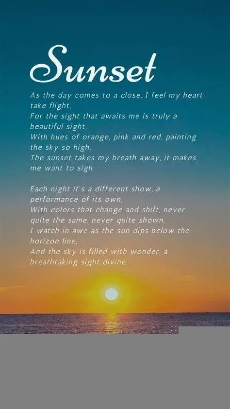 Atmosfer Romantis Sastra Suasana romantis saat matahari terbenam untuk puisi