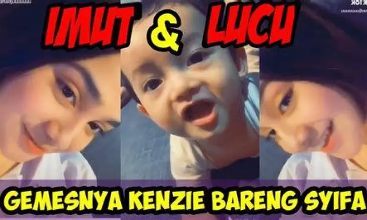 Ekspresi lucu Kenzie Al Gibran yang ikonik